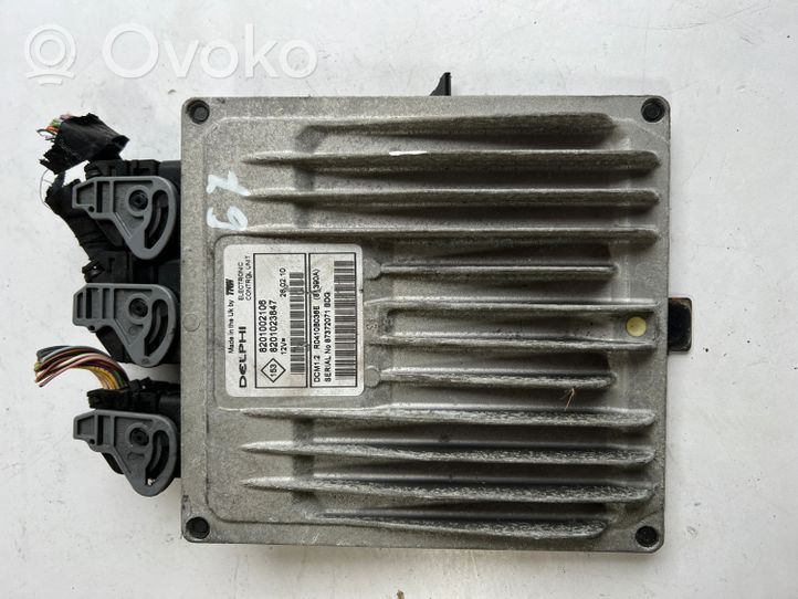 Dacia Logan Pick-Up Komputer / Sterownik ECU i komplet kluczy 8201002106--