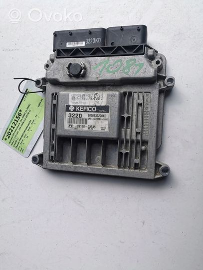 Hyundai i20 (BC3 BI3) Juego de cerradura y set ECU del motor 39110-03345*