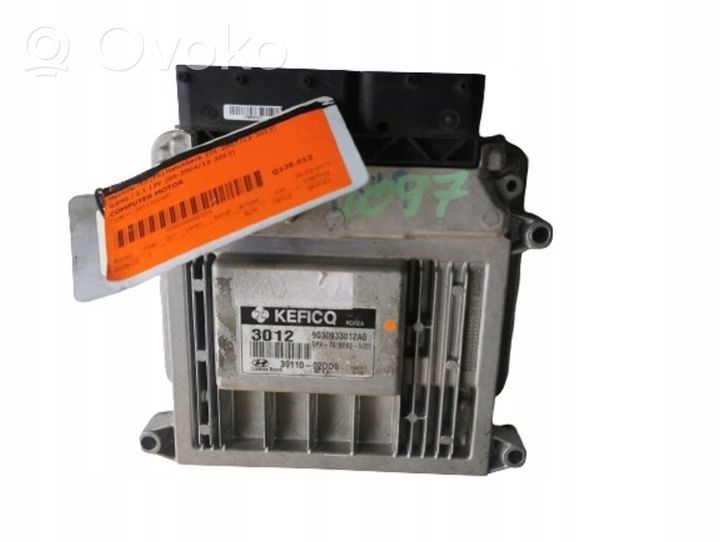 Hyundai i10 Kit centralina motore ECU e serratura 39110-02DD0--