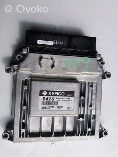 KIA Picanto Komputer / Sterownik ECU i komplet kluczy 39110-02SK0