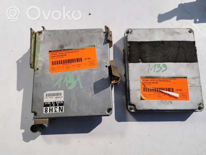 Mazda MX-3 Komputer / Sterownik ECU i komplet kluczy N3H818881F