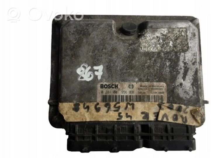 Rover 45 Moottorinohjausyksikön sarja ja lukkosarja 0281001956