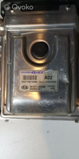 KIA Picanto Komputer / Sterownik ECU i komplet kluczy 