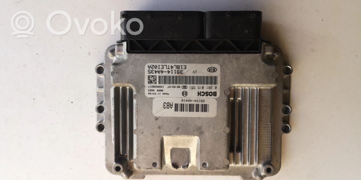 KIA Sorento Komputer / Sterownik ECU i komplet kluczy 39114-4a435