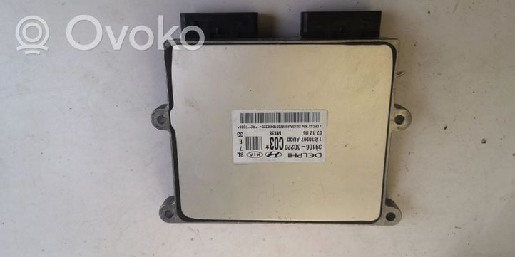 KIA Sorento Juego de cerradura y set ECU del motor 39106-3C220