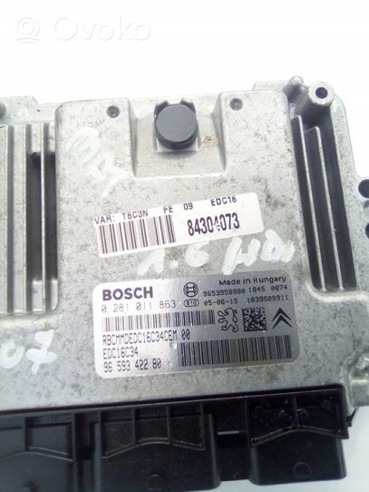 Peugeot 307 Kit calculateur ECU et verrouillage 1552434866