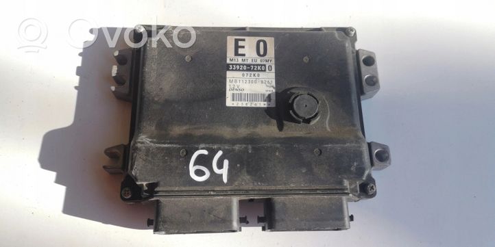 Suzuki Swift Kit centralina motore ECU e serratura 33920--72K0