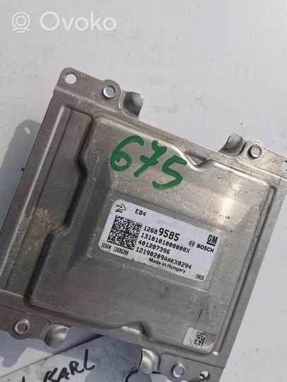 Opel Karl Komputer / Sterownik ECU i komplet kluczy 12689585