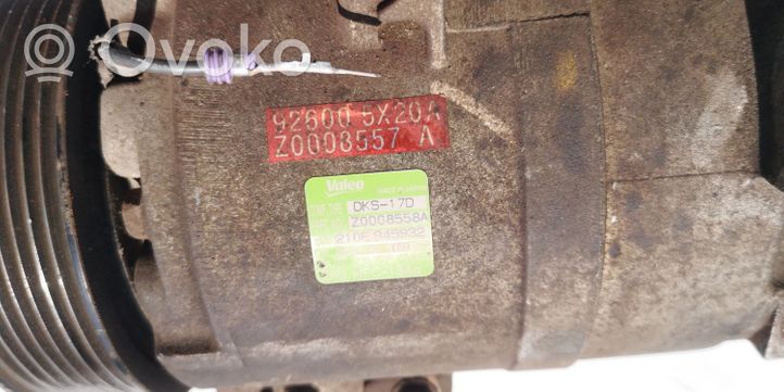 Nissan NP300 Compressore aria condizionata (A/C) (pompa) 