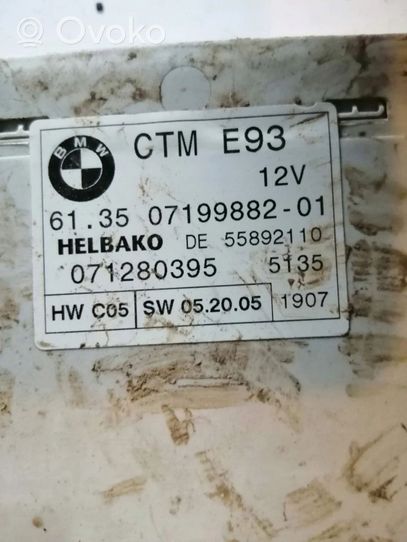 BMW 3 E21 Moottorinohjausyksikön sarja ja lukkosarja 071280395