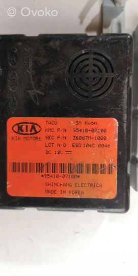 KIA Picanto Komputer / Sterownik ECU i komplet kluczy 95410-07100