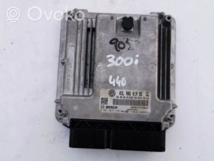 Seat Exeo (3R) Aizdedzes ECU komplekts 0281017139