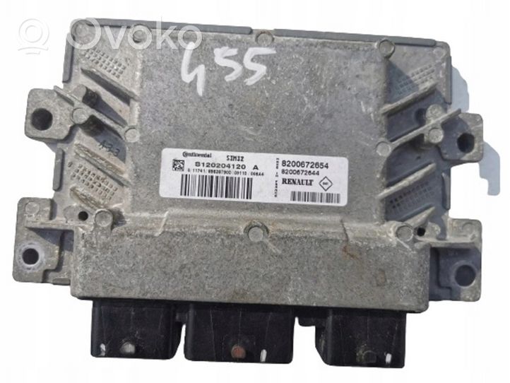 Dacia Sandero Engine ECU kit and lock set S120204120A