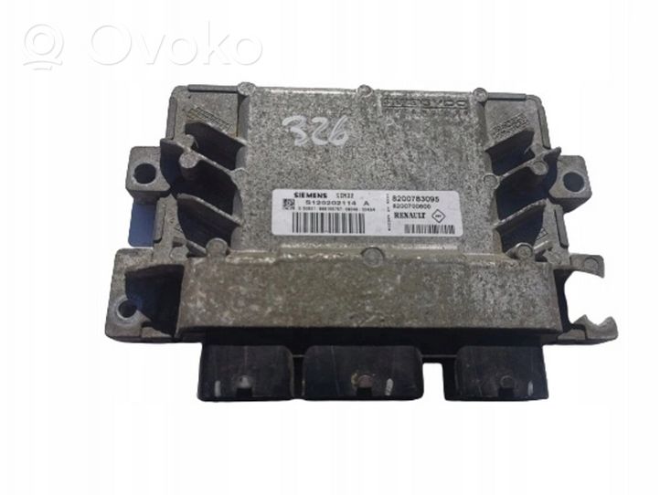 Renault Twingo II Engine ECU kit and lock set S120202114A--