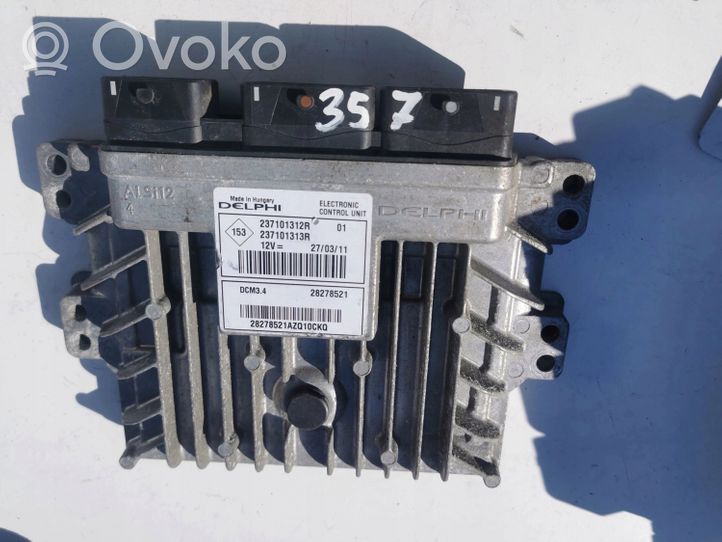 Renault Twingo III Komputer / Sterownik ECU i komplet kluczy 28278521--