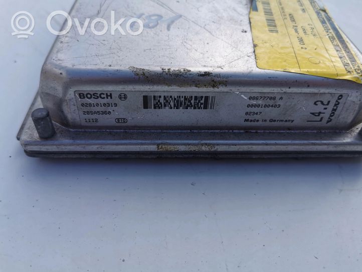 Volvo V70 Engine ECU kit and lock set 08677708A