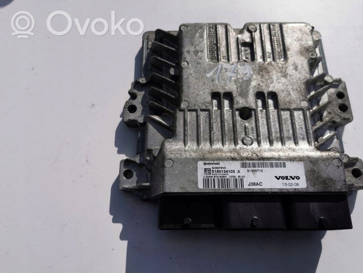 Volvo V40 Kit calculateur ECU et verrouillage 31355712--