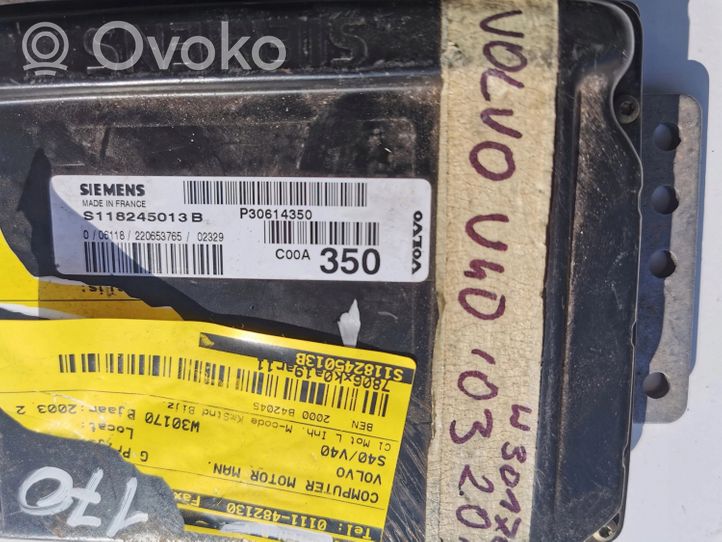 Volvo S40, V40 Kit calculateur ECU et verrouillage P30614350