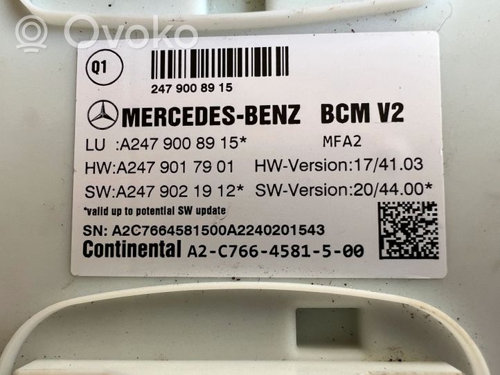 Mercedes-Benz A W177 Korkeajänniteliitäntärasia 