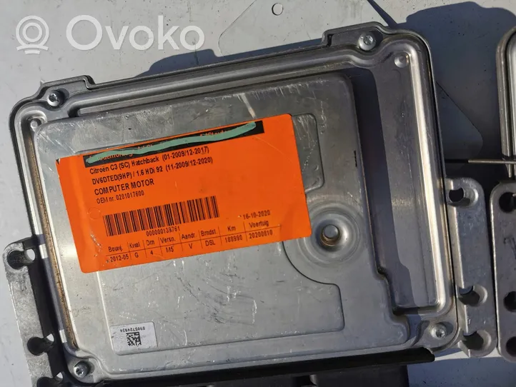 Citroen DS3 Engine control unit/module ECU 