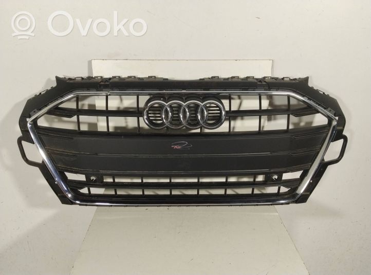 Audi A4 S4 B9 8W Etupuskurin ylempi jäähdytinsäleikkö 8W0853651DB