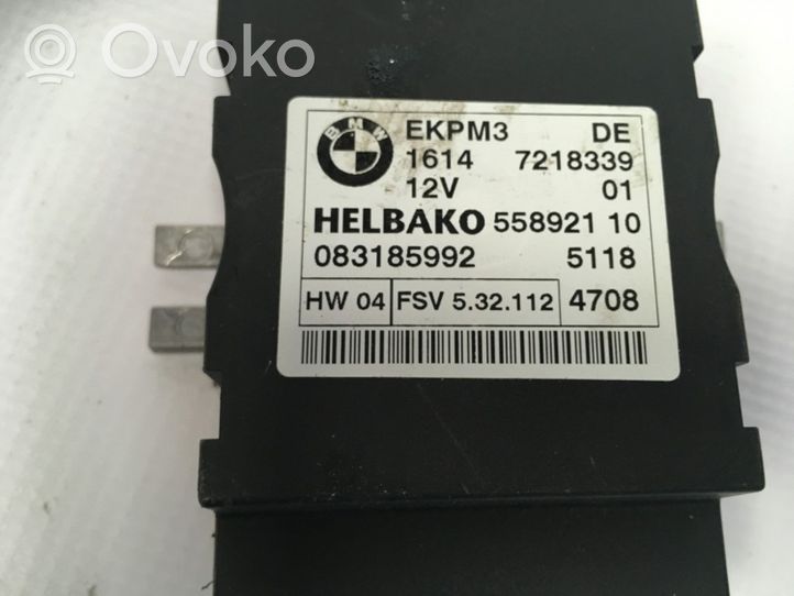 BMW 5 E60 E61 Sterownik / Moduł pompy wtryskowej 7218339