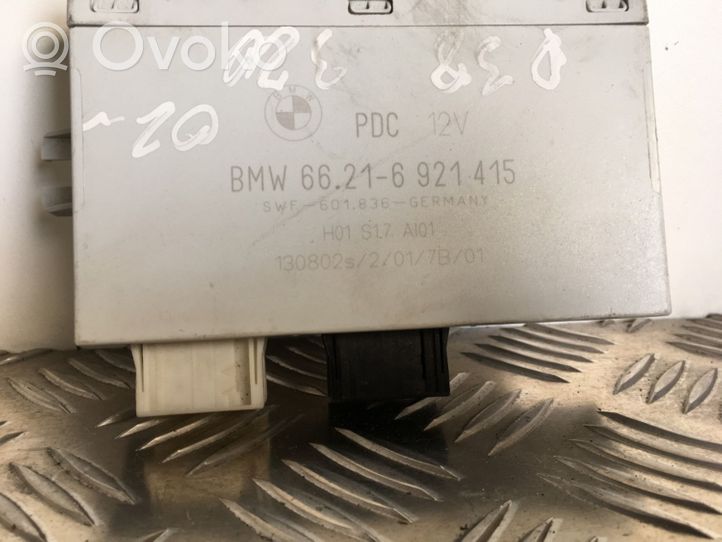 BMW 3 E46 Parkavimo (PDC) daviklių valdymo blokas 6921415