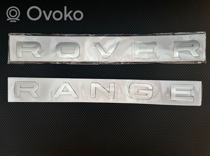 Land Rover Range Rover Evoque L538 Valmistajan merkki/mallikirjaimet 