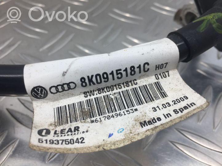 Audi A6 S6 C6 4F Câble négatif masse batterie 8K0915181C