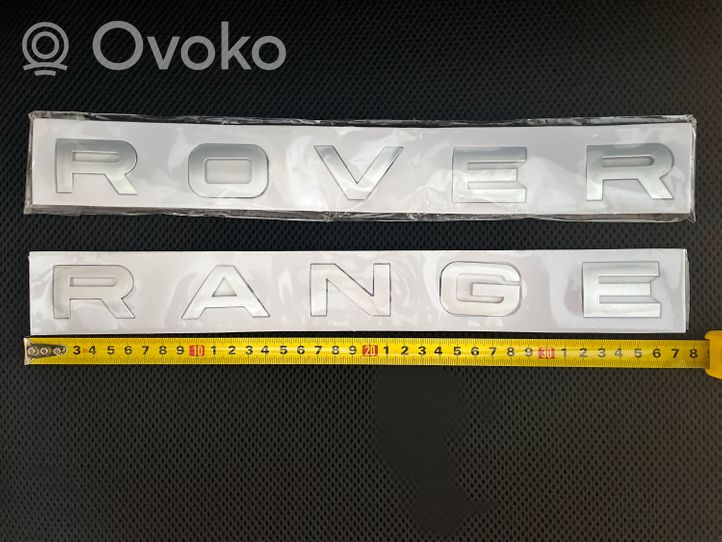 Land Rover Range Rover Velar Logo, emblème, badge 