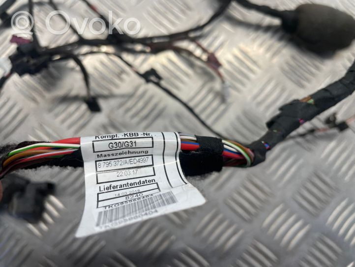 BMW 5 G30 G31 Rear door wiring loom 8795372