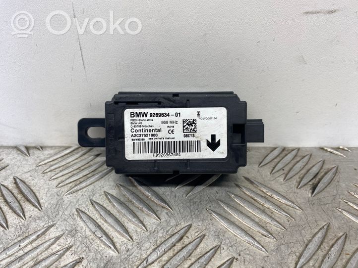 BMW 3 F30 F35 F31 Boîtier module alarme 9269634