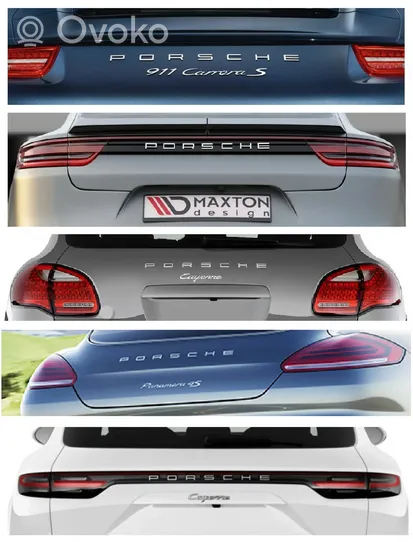 Porsche 911 901  Emblemat / Znaczek tylny / Litery modelu 