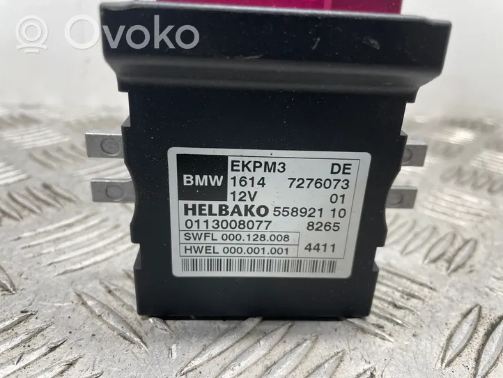 BMW 6 F12 F13 Fuel injection pump control unit/module 7276073