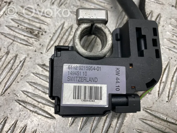 BMW X5 E70 Câble négatif masse batterie 9215954