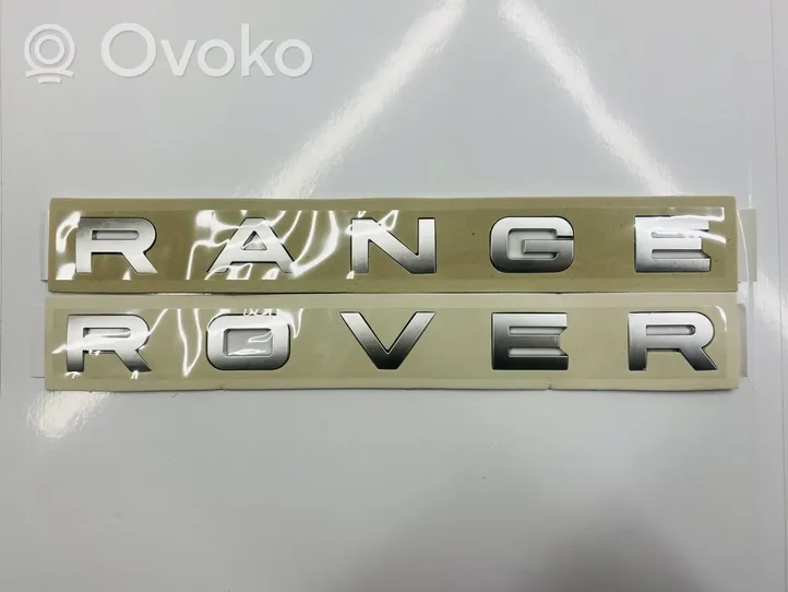 Land Rover Range Rover Velar Logo, emblème de fabricant 