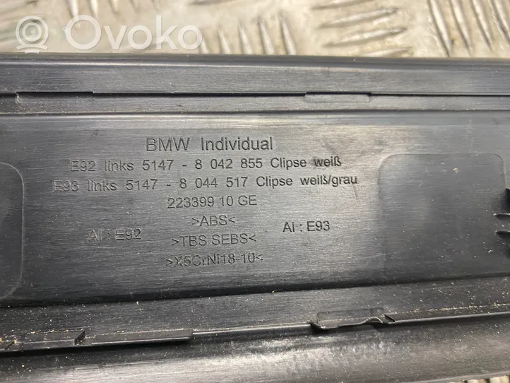 BMW 3 E92 E93 Garniture de protection de seuil intérieur 7900808