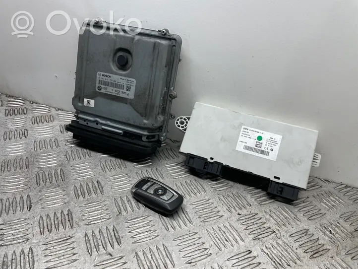 BMW 7 F01 F02 F03 F04 Juego de cerradura y set ECU del motor 7823905