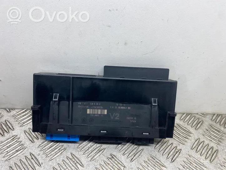 BMW M5 Comfort/convenience module 9286941