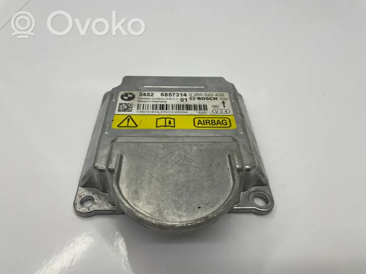 BMW 6 F06 Gran coupe Airbag control unit/module 6857314