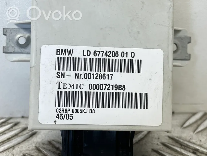 BMW 3 E90 E91 Vakionopeussäätimen ohjainlaite/moduuli 6774206