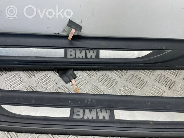 BMW 5 F10 F11 Zestaw listew progowych (wewnętrznych) 7203610