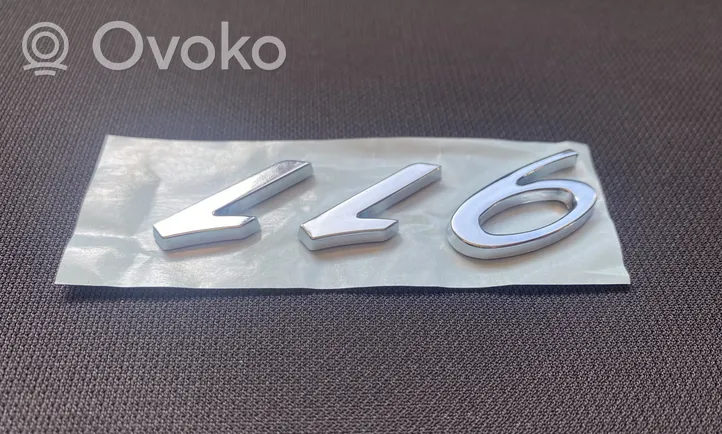 Porsche 911 992 Insignia/letras de modelo de fabricante 