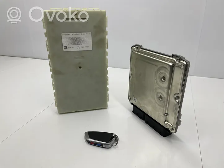 BMW 3 F30 F35 F31 Komputer / Sterownik ECU i komplet kluczy 8585379