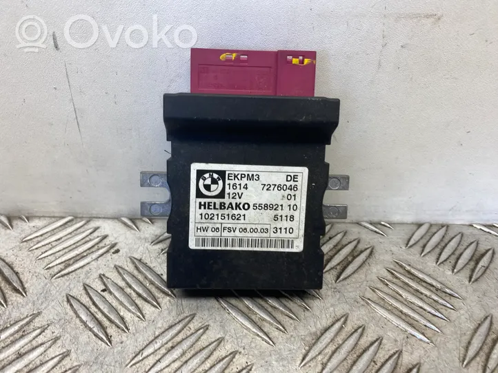 BMW X5 E70 Fuel injection pump control unit/module 7276046