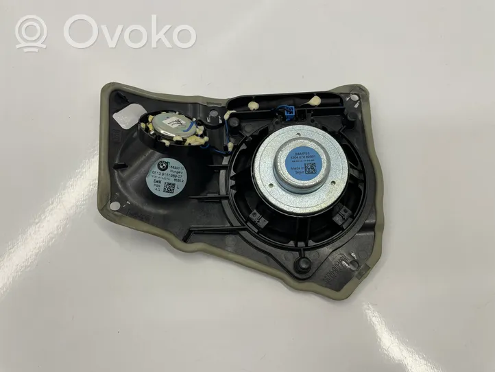 BMW 7 F01 F02 F03 F04 Enceinte de porte arrière 9151969