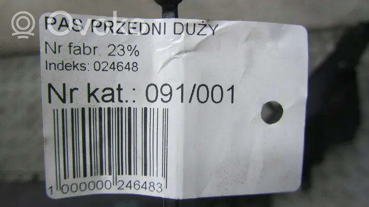 Volvo V60 Staffa del pannello di supporto del radiatore parte superiore 