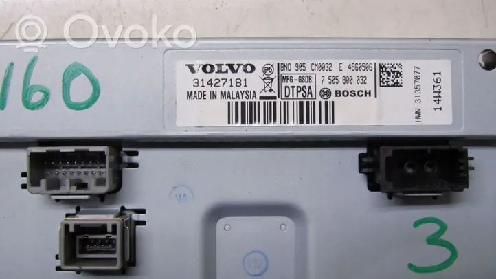 Volvo V60 Écran / affichage / petit écran 31427181