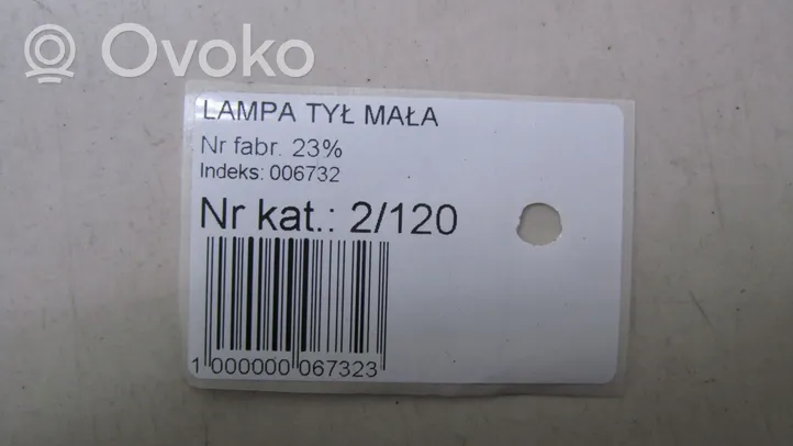 Volvo S60 Takaluukun takavalot 30796272