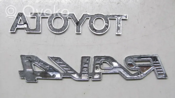 Toyota RAV 4 (XA40) Logo, emblème de fabricant 